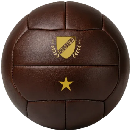 Balón 12 Cascos, personalizado con el escudo de Colo-Colo