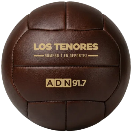 Balón 12 Cascos, personalizado con el escudo de Los Tenores ADN